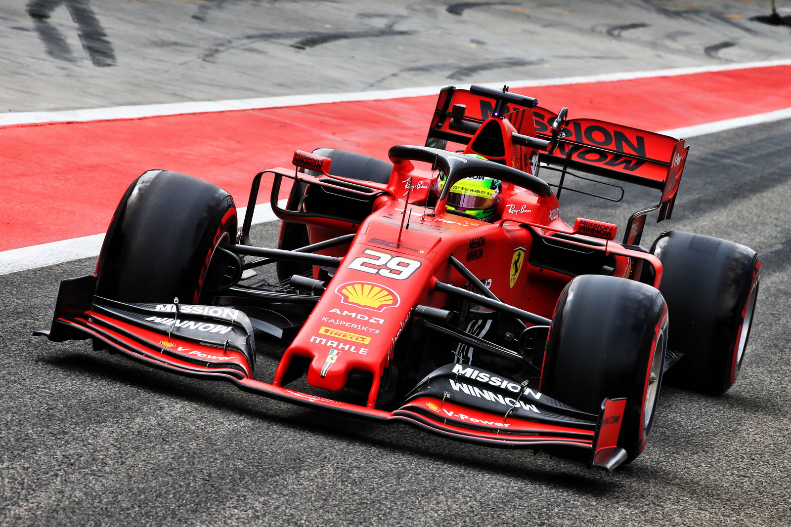 Sebastian Vettel says Mick Schumacher is deserving of Ferrari F1 test