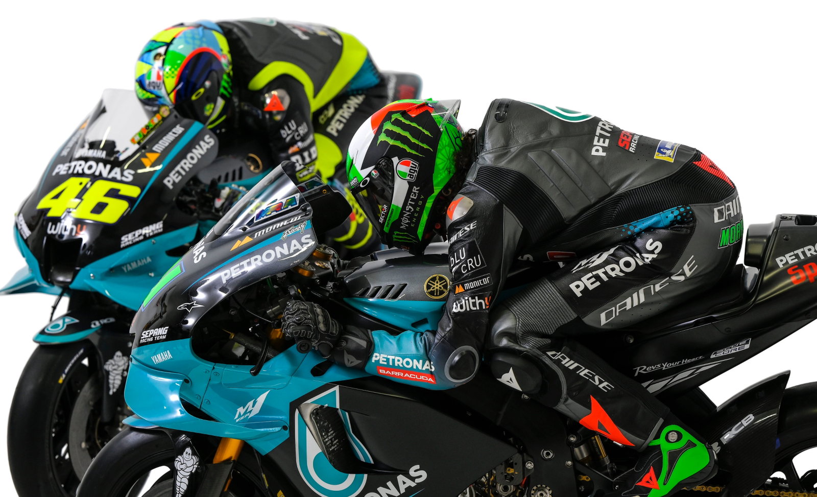 FIRST LOOK: Valentino Rossi, Franco Morbidelli in Petronas Yamaha MotoGP colours