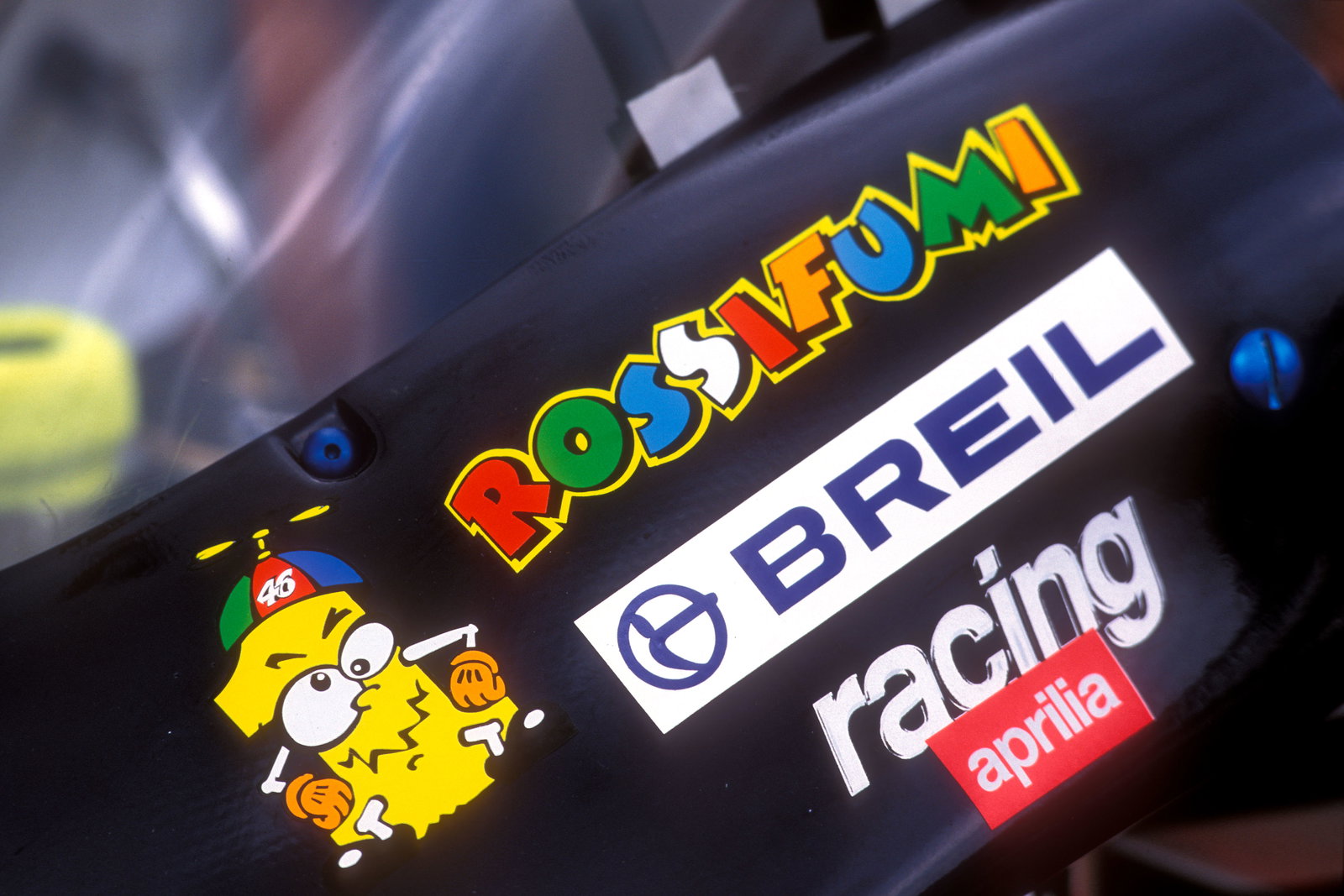 Valentino Rossi 'Rossifumi' sticker, 1998