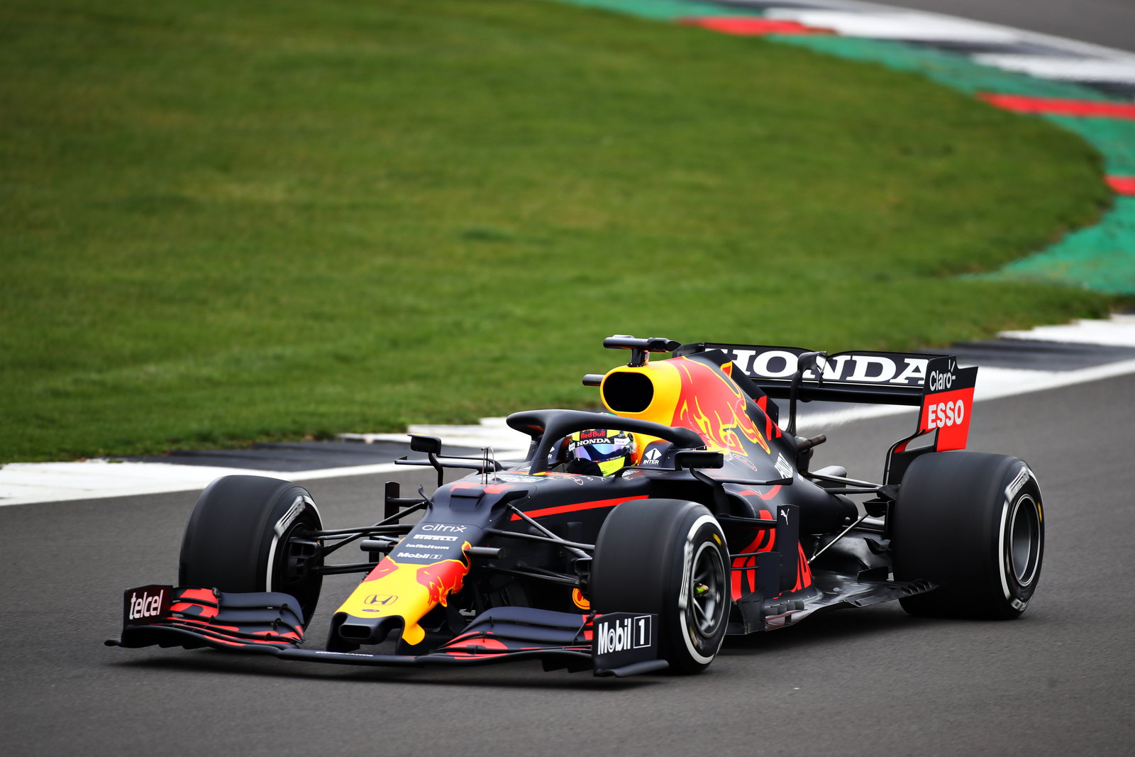 Sergio Perez makes maiden Red Bull F1 appearance in Silverstone test