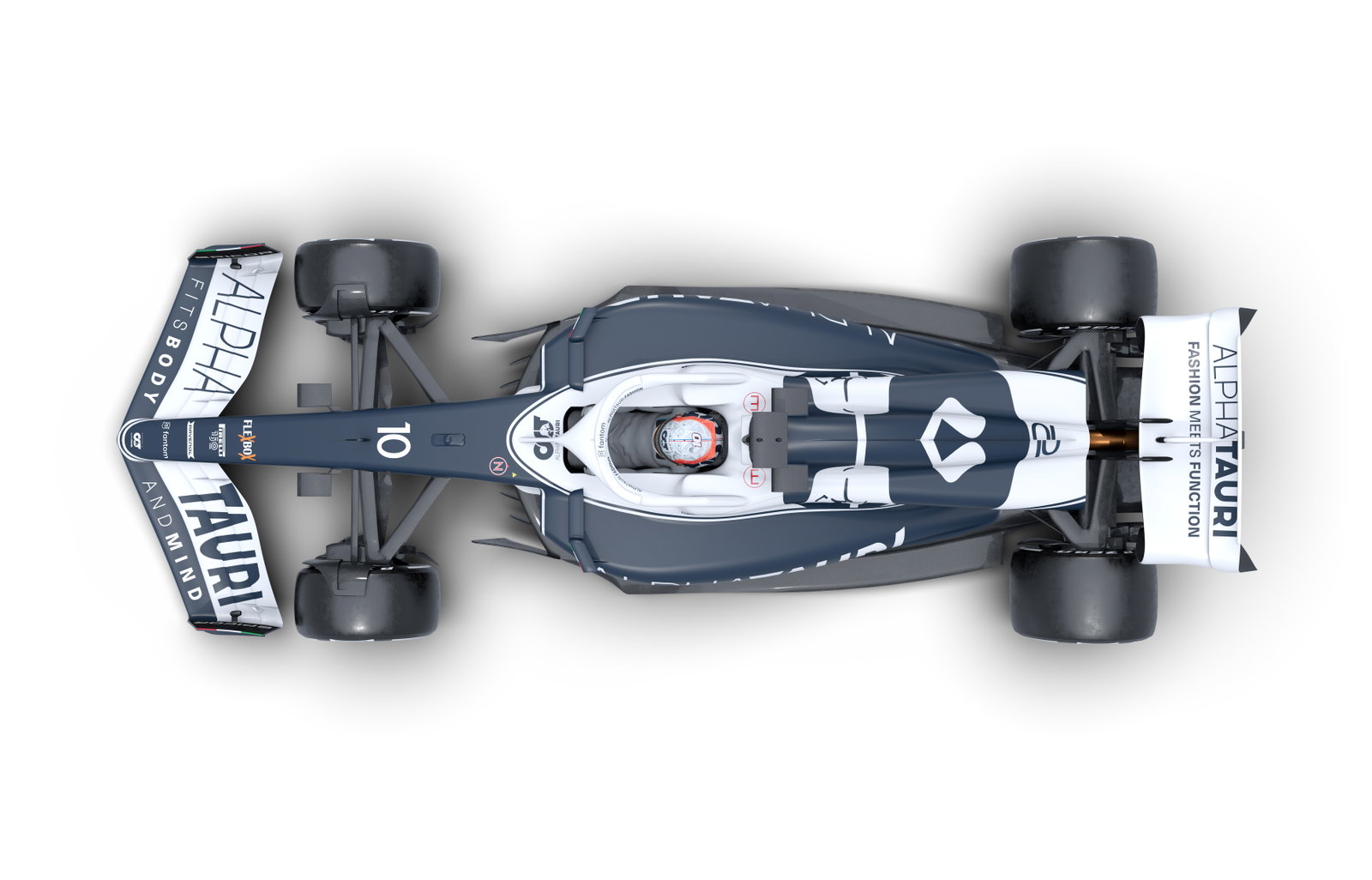 Suku cadang Red Bull yang diperoleh AlphaTauri untuk mobil F1 2022