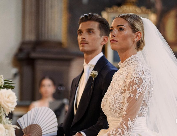 Alex Rins gets married in a wheelchair with crutches! | Crash.net