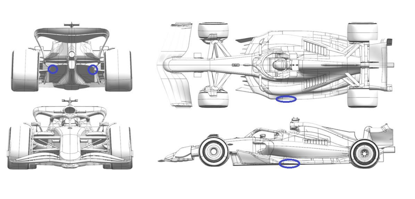 Revealed: Ferrari's new sidepods - Mercedes' and Red Bull's latest upgrades for F1 Spanish Grand Prix