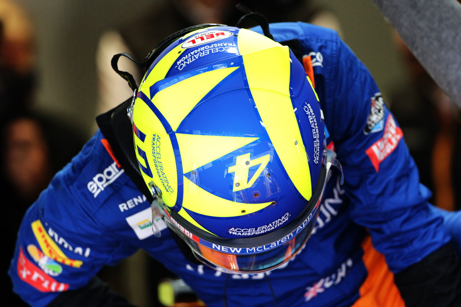 McLaren's Lando Norris plans to change F1 helmet design at every race