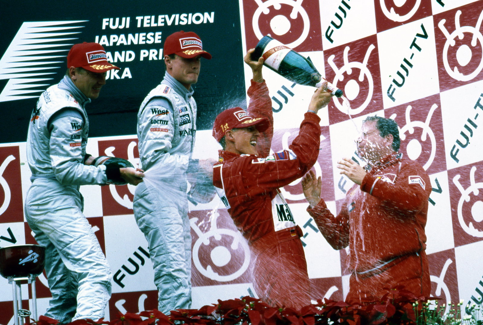 Jean Todt has compared his partner Michelle Yeoh’s Oscar to “writing history” with Michael Schumacher