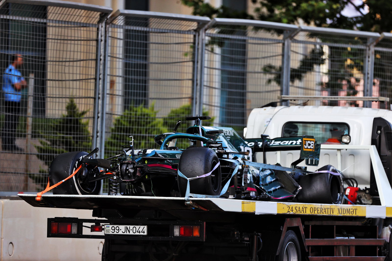 F1 Azerbaijan GP: Perez wins after tyre failure drama for Verstappen
