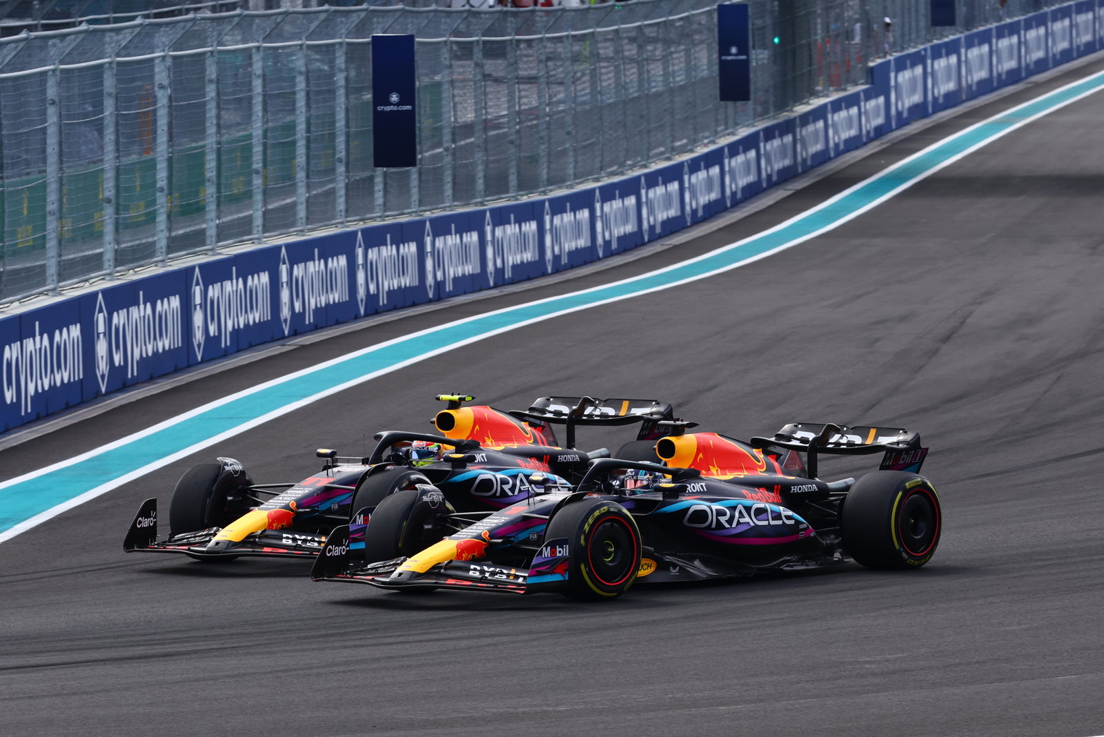 F1 Miami GP: Max Verstappen charges past Sergio Perez for fightback win from ninth