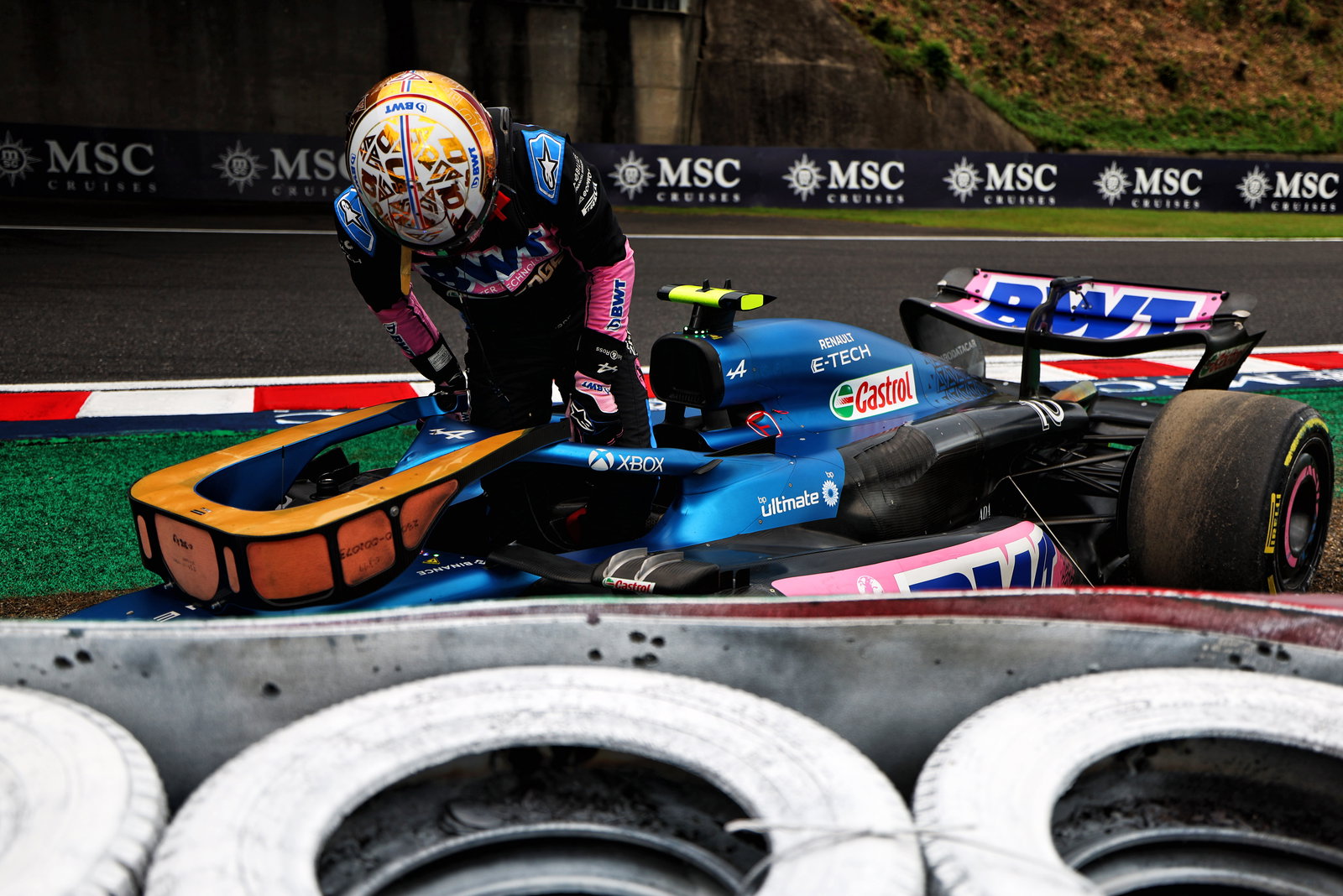 F1 Japanese GP: Max Verstappen fastest from Charles Leclerc as Lewis Hamilton struggles in 14th