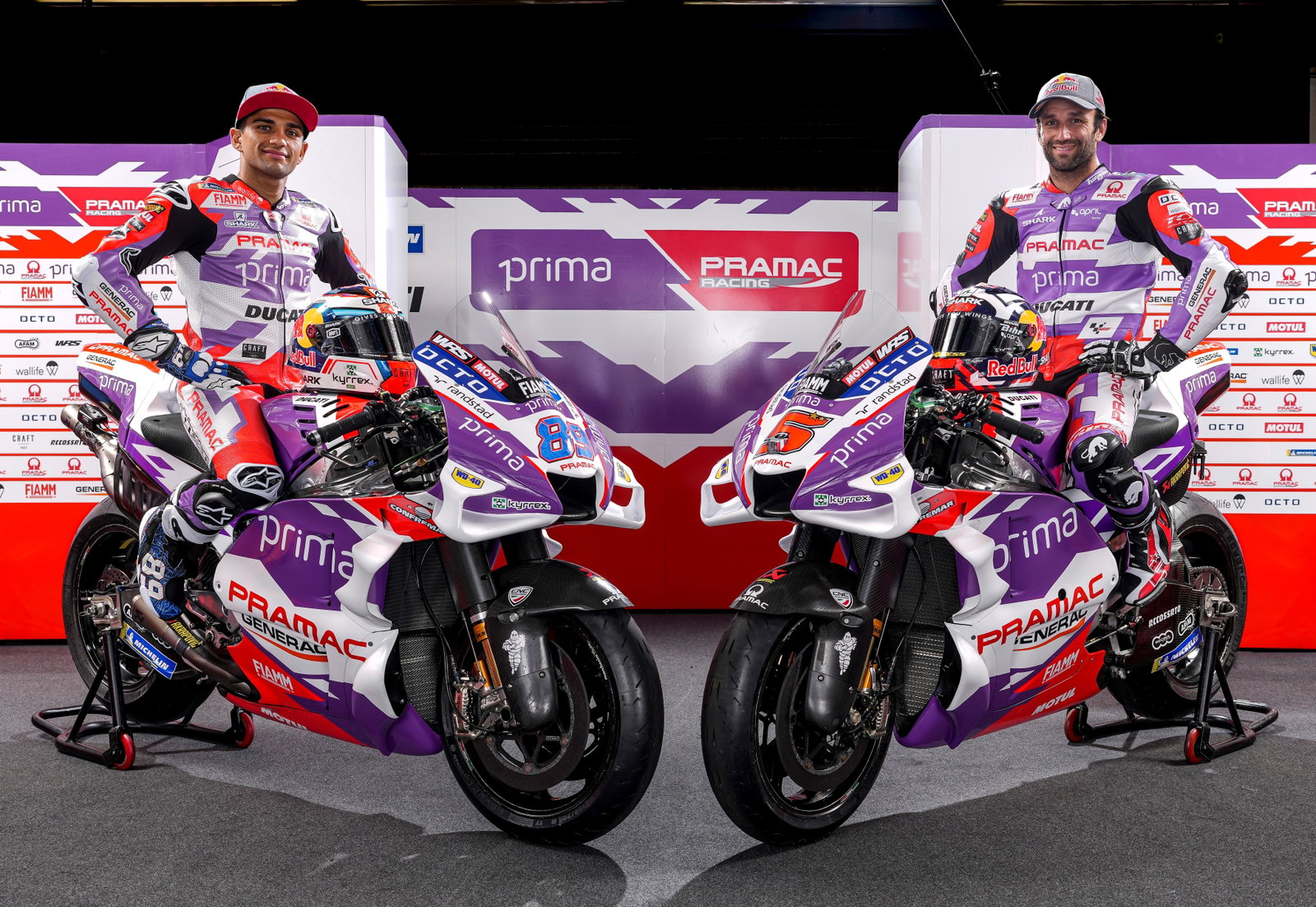 Purple haze: Pramac Ducati unveils new MotoGP livery at Mugello