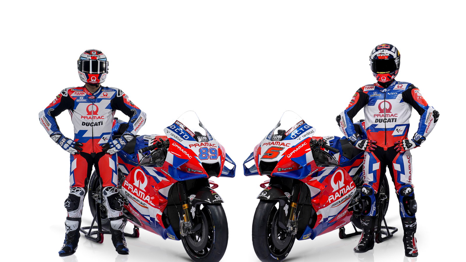 FIRST LOOK: 2022 Pramac Ducati MotoGP livery for Johann Zarco, Jorge Martin