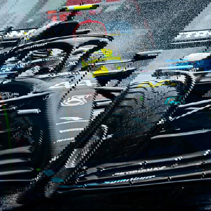 Takuma Sato's lap of Spa Francorchamps.