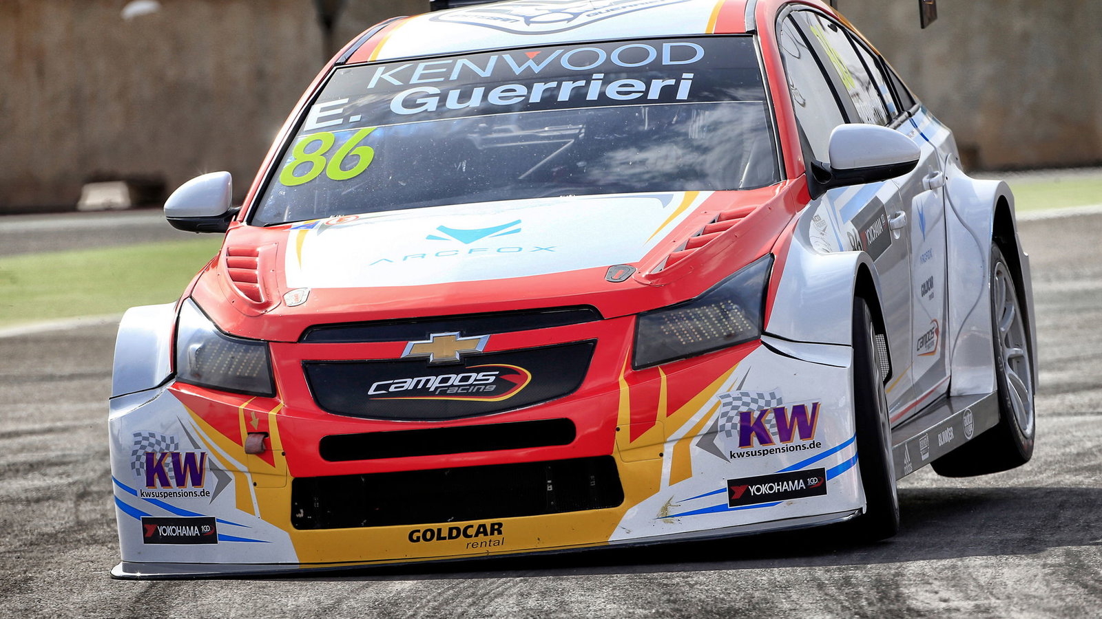 Esteban Guerrieri - Campos Chevrolet WTCC touring cars Morocco