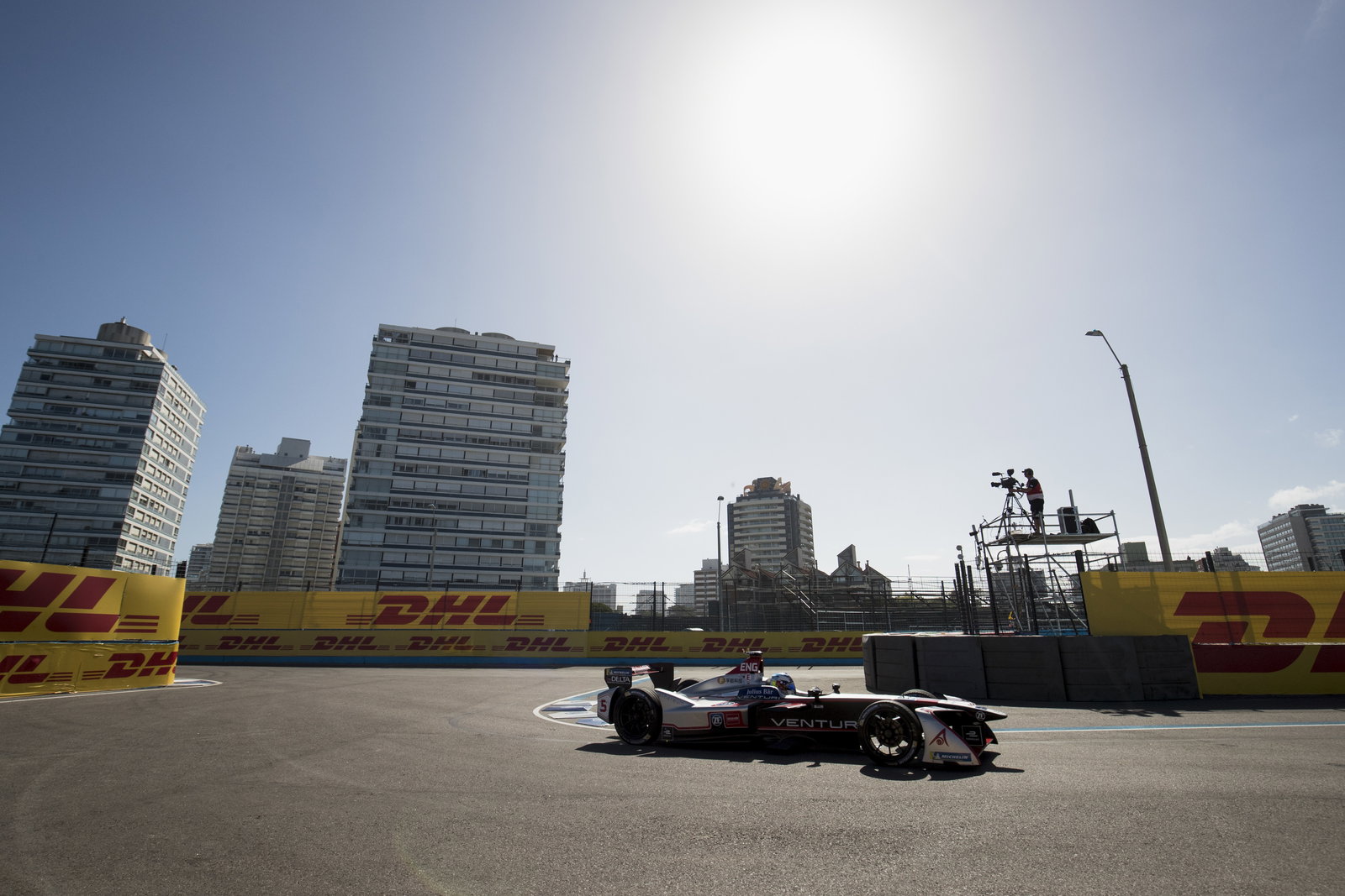 Di Grassi on provisional pole at Punta del Este but under investigation 