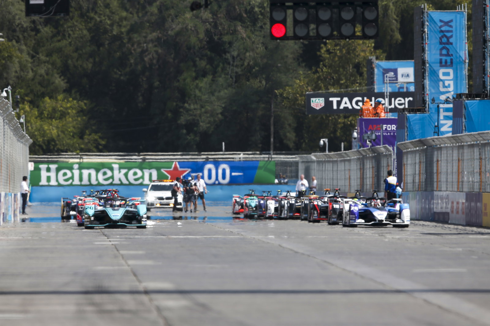 Mitch Evans beats Guenther to Santiago Formula E pole