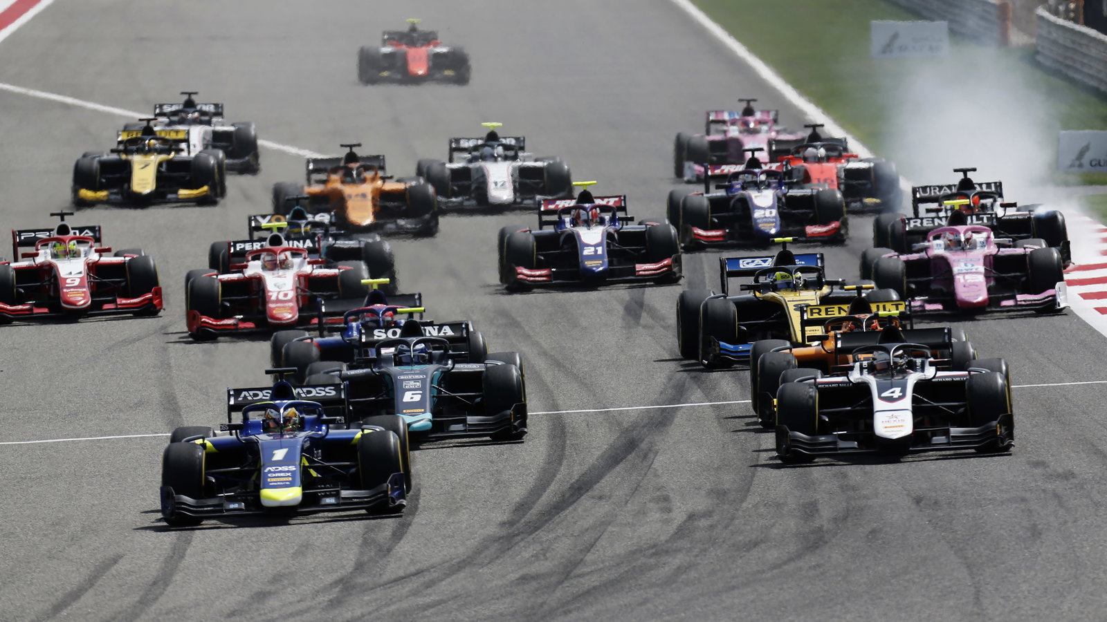 Formula 2 Bahrain - Feature Race Results