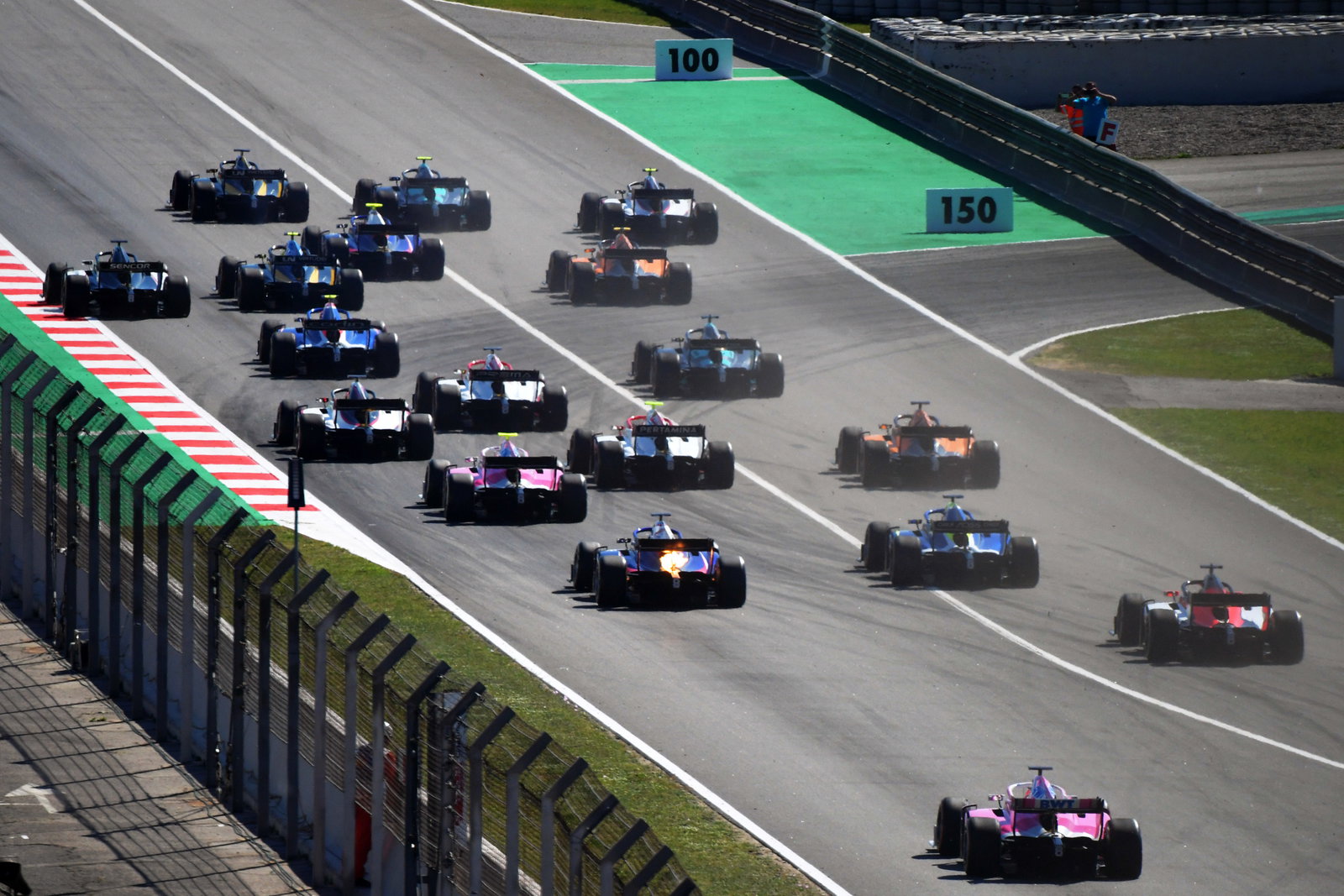 Latifi strengths F2 championship lead with Spain victory