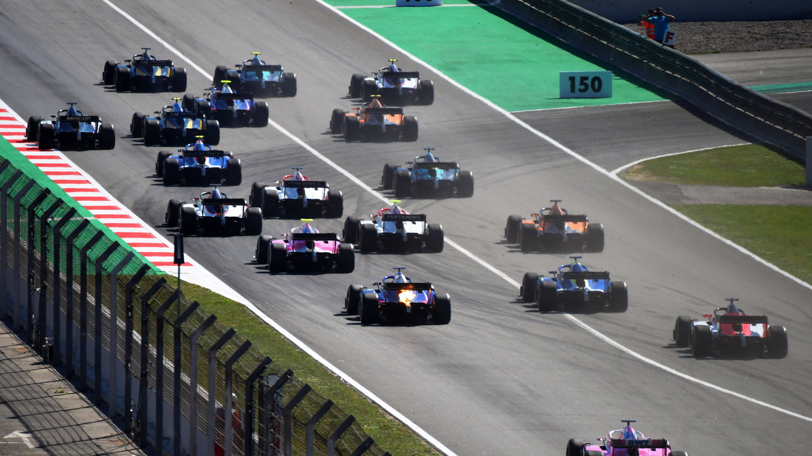 Formula 2 Spanyol - Hasil Sprint Race
