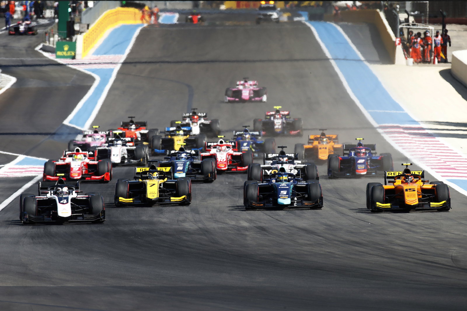 Sette Camara grabs pole in red flag stalled qualifying