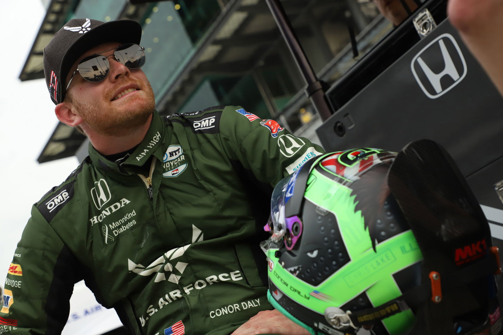 Ed Jones leads rain-shortened Day 3 at Indianapolis