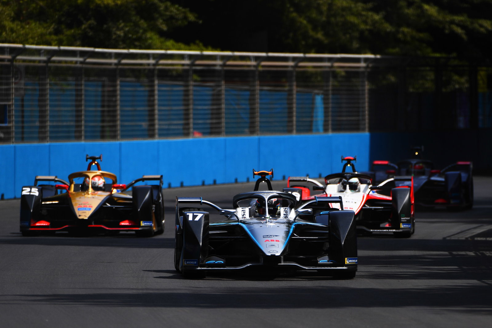 Mitch Evans beats Guenther to Santiago Formula E pole