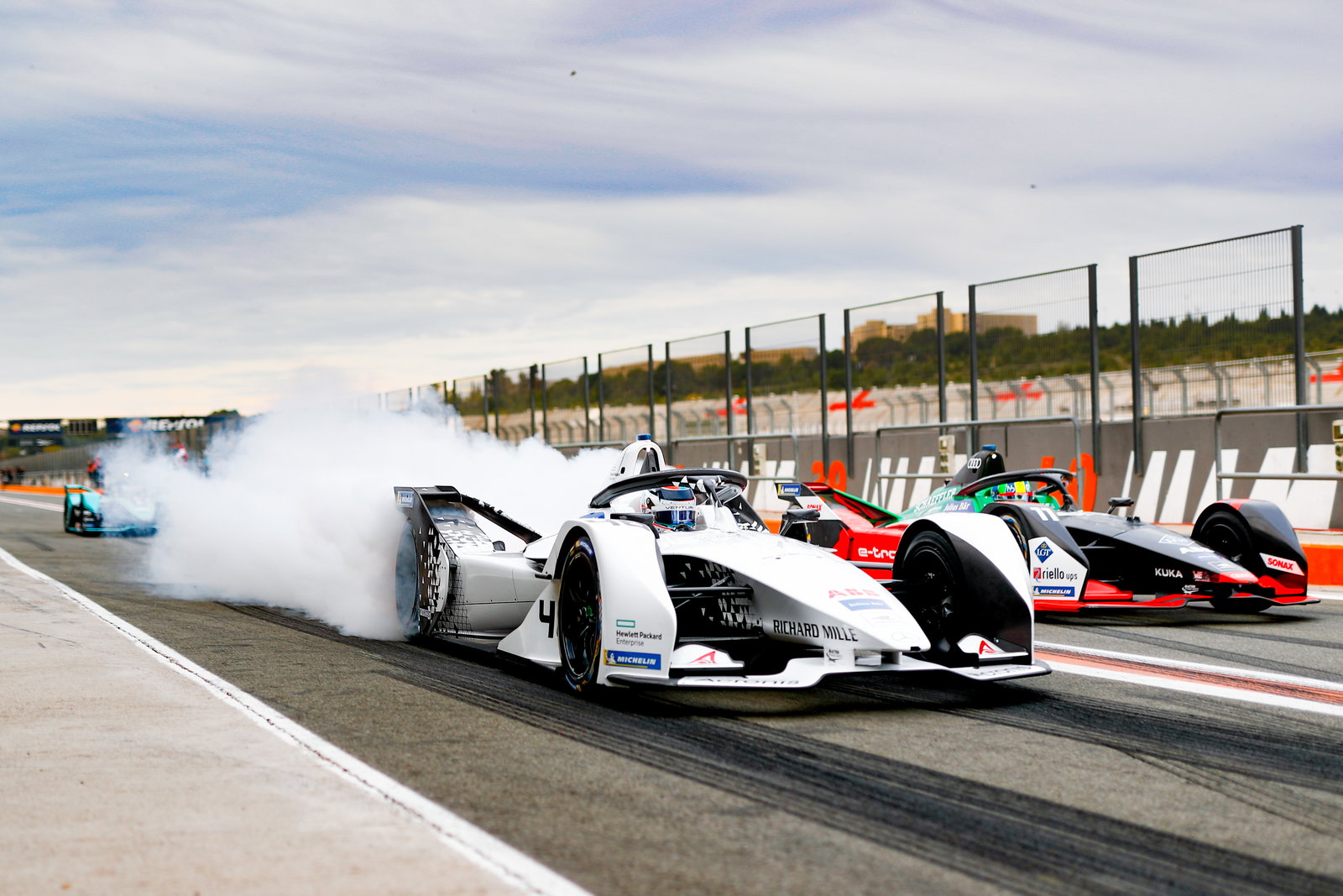 Gunther quickest, Buemi wins trial race as Formula E testing ends