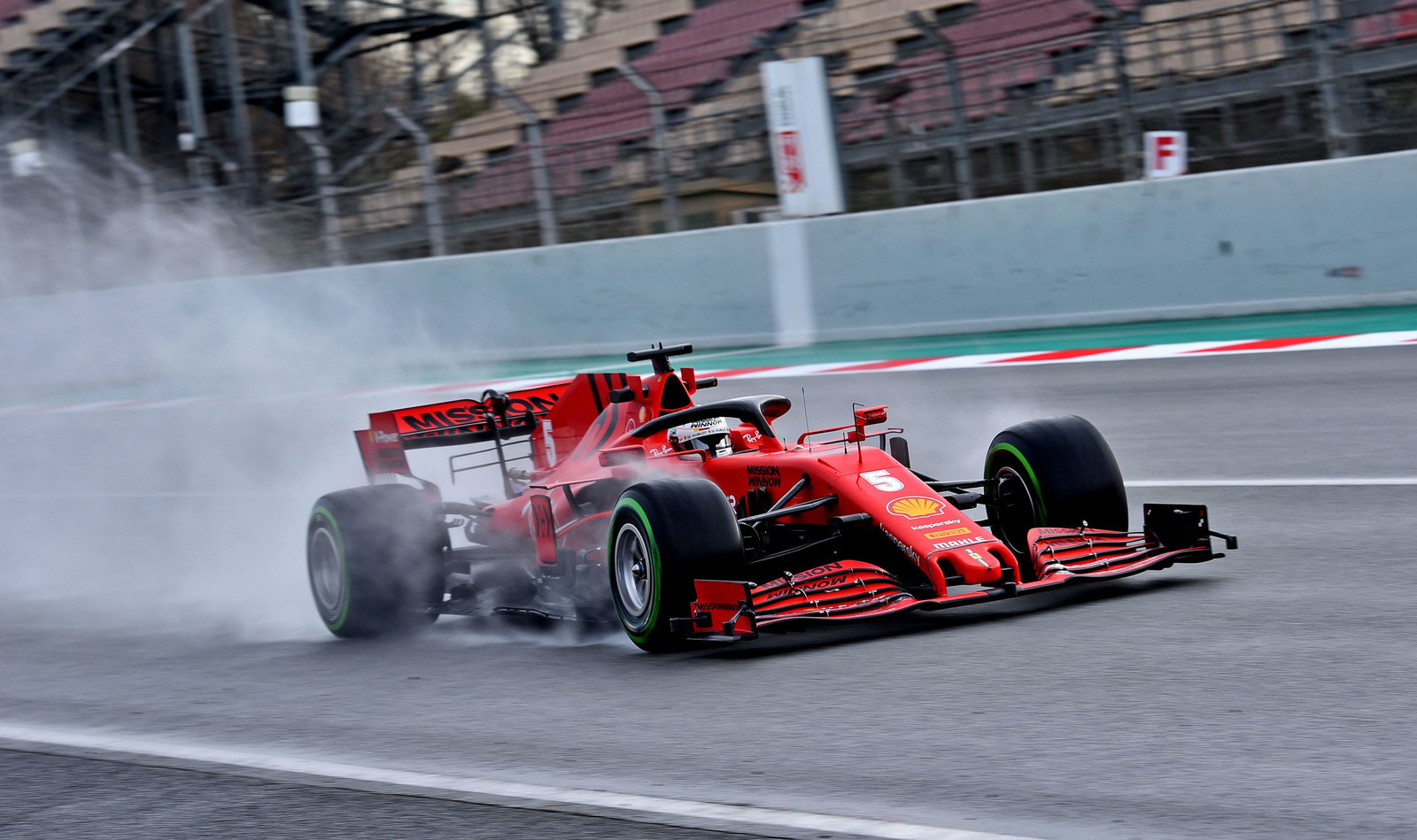 Verstappen memainkan putaran tes F1