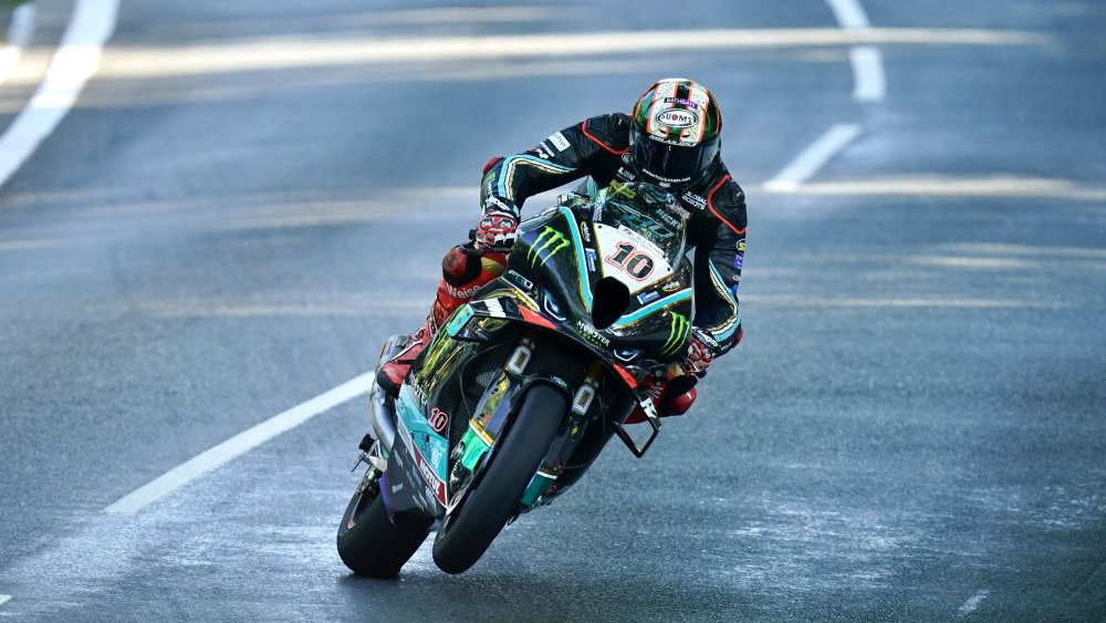 Peter Hickman quickest as speeds increase on two and three wheels at Isle of Man TT