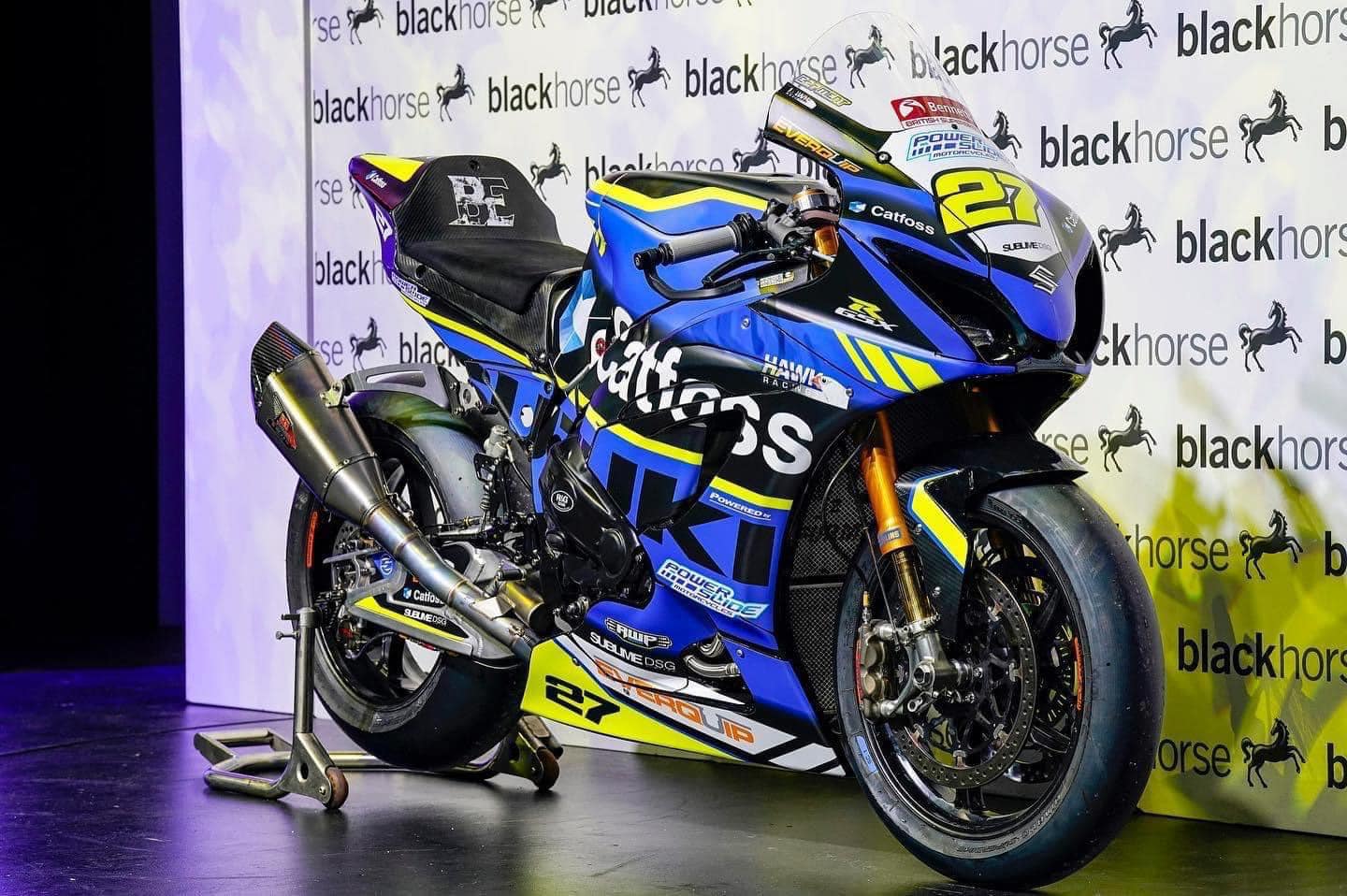 Bjorn Estment stays with Powerslide Catfoss Racing Suzuki for 2022