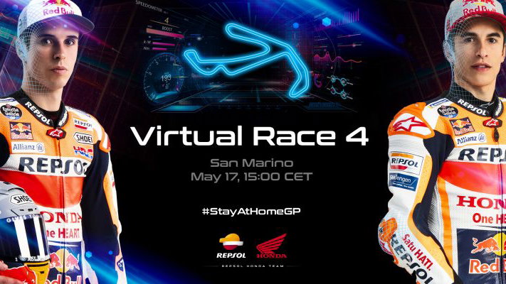 Marquez bersaudara mengincar podium ganda saat MotoGP Virtual menuju ke Misano