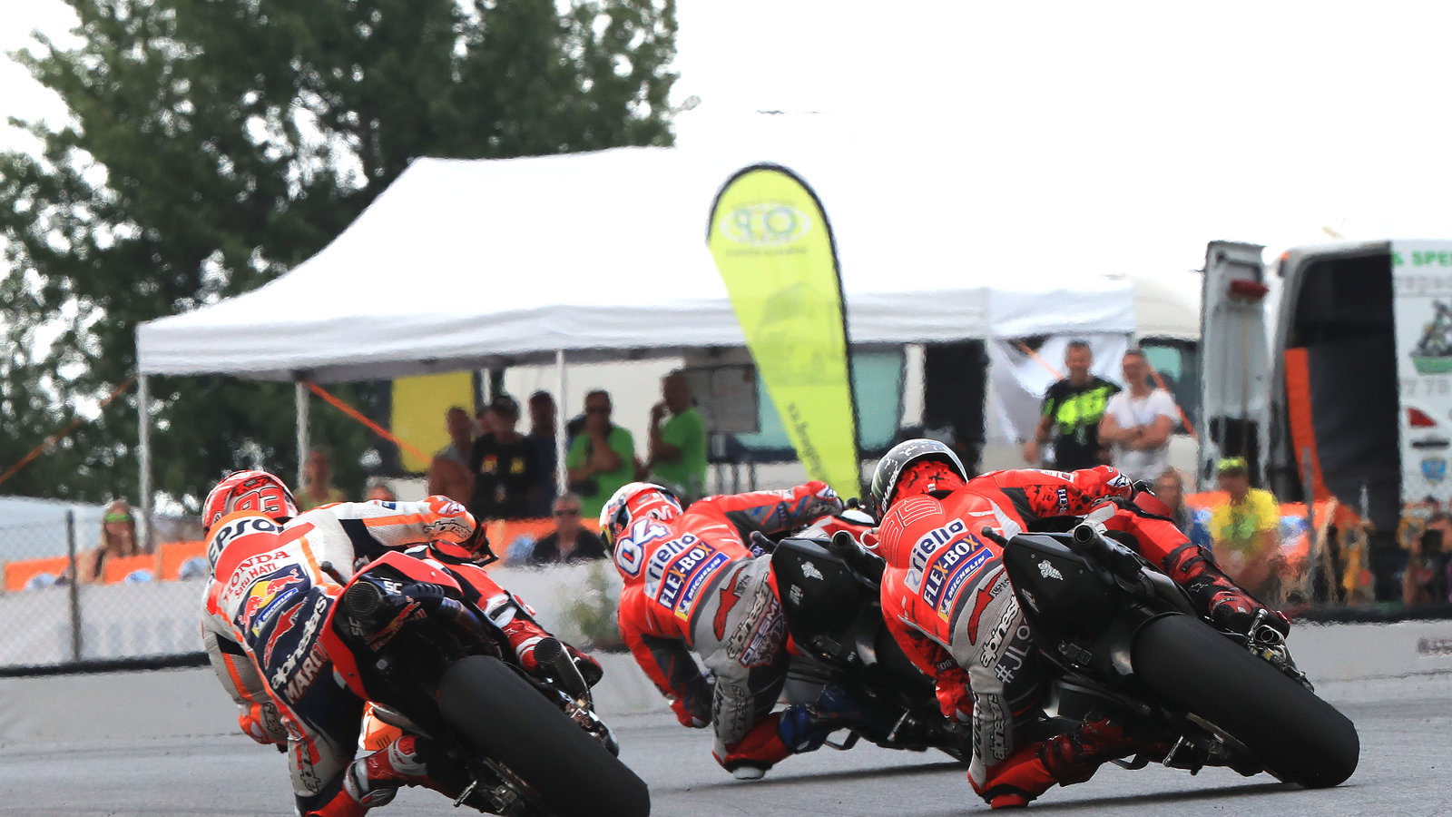 Marc Marquez, Jorge Lorenzo, Andrea Dovizioso,