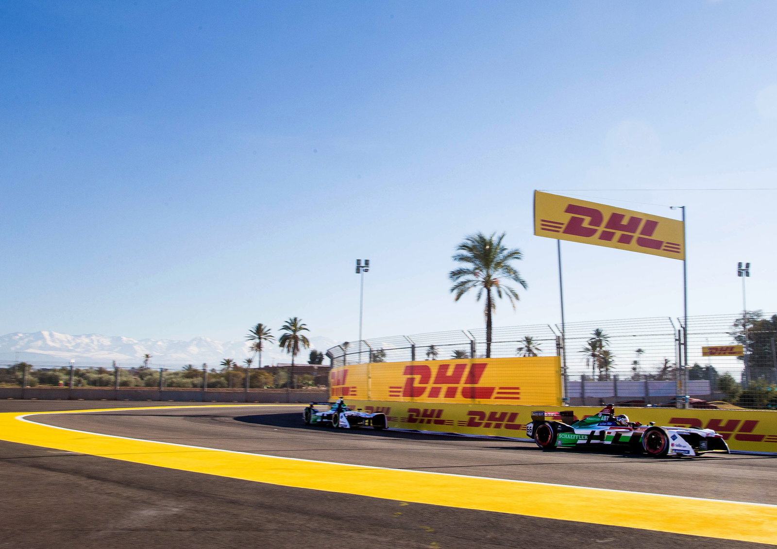 Felix Rosenqvist battles past Buemi for Marrakesh Formula E victory