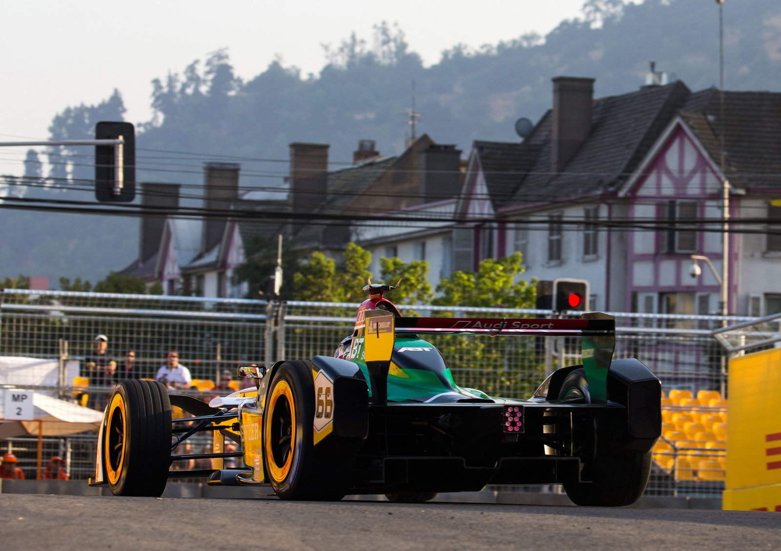 Jean-Eric Vergne takes Santiago Formula E pole as Bird, Lotterer crash