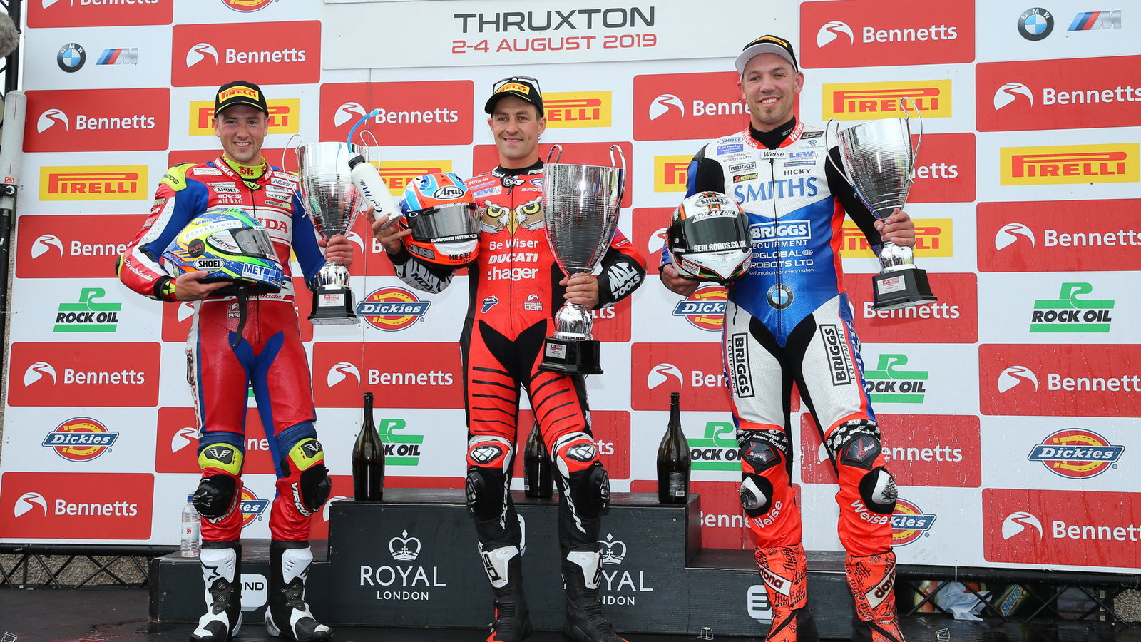 Josh Brookes BSB Podium