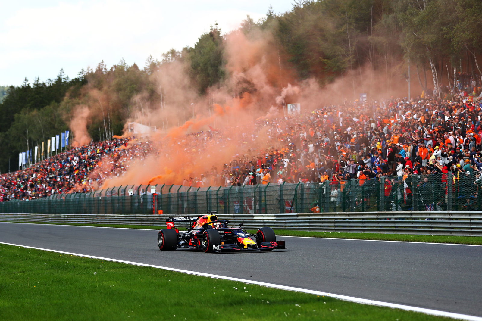 Charles Leclerc had no flashbacks to previous defeats at Spa