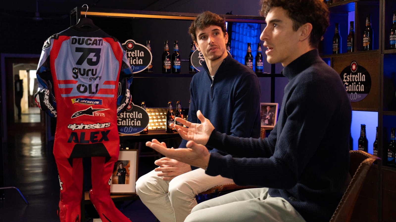 Marc Marquez and Alex Marquez