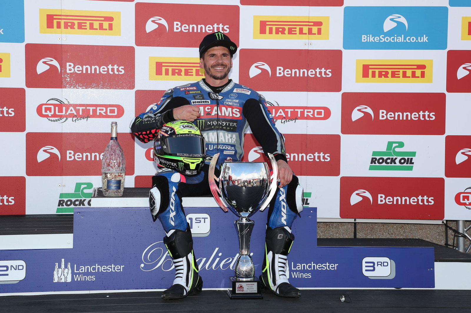 Thruxton BSB: Iddon retains championship lead following seventh podium finish
