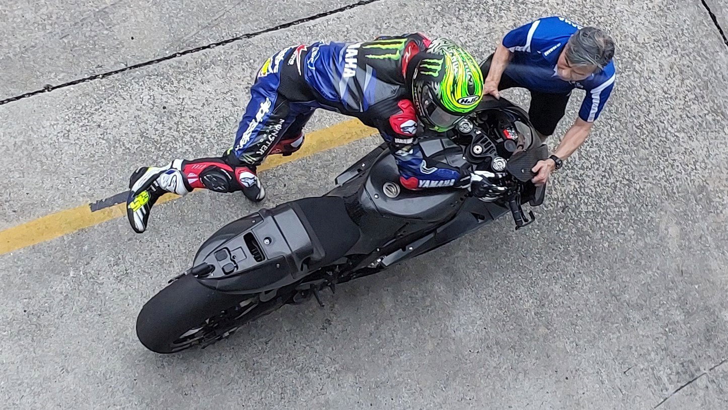 Cal Crutchlow at Sepang Shakedown