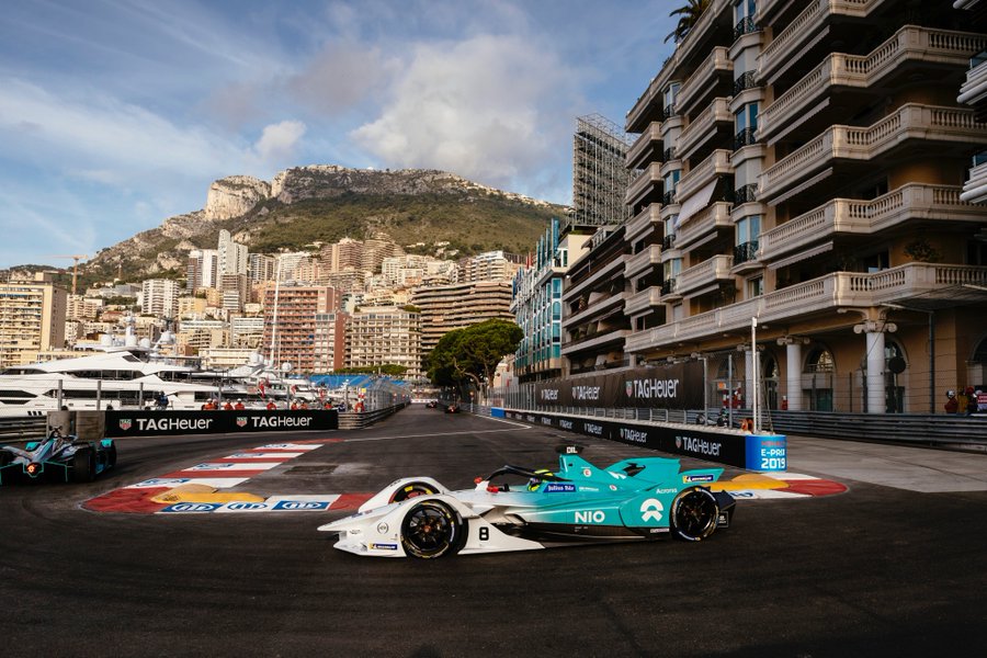 Vergne di tiang Monaco E-Prix Formula E setelah penalti Rowland