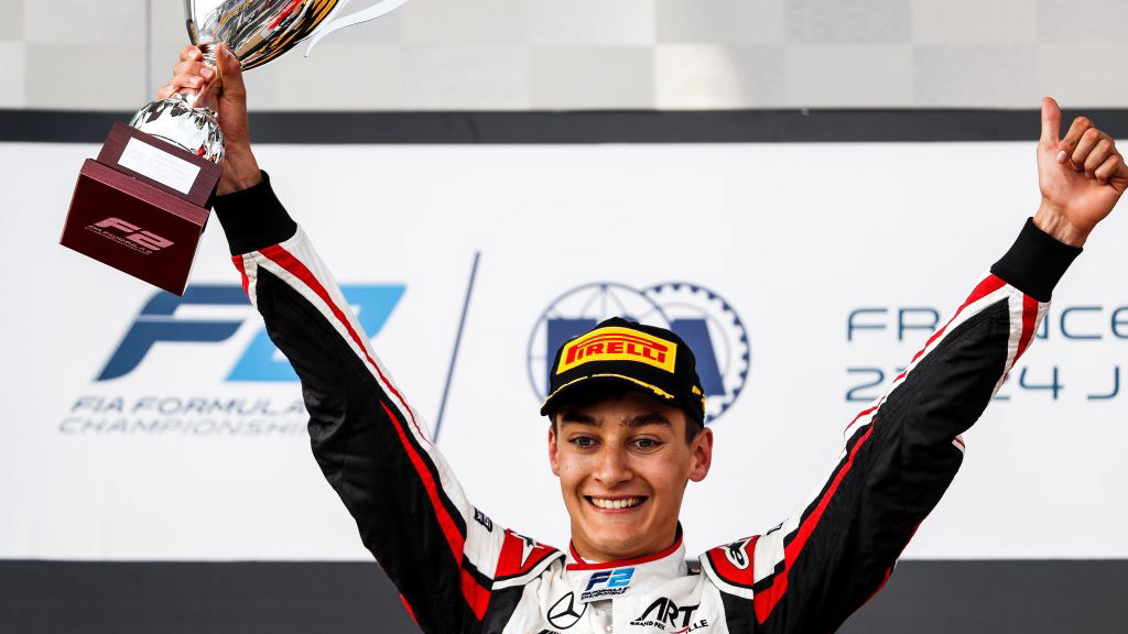 Paul Ricard F2: George Russell memenangkan perlombaan fitur basah-kering penuh aksi