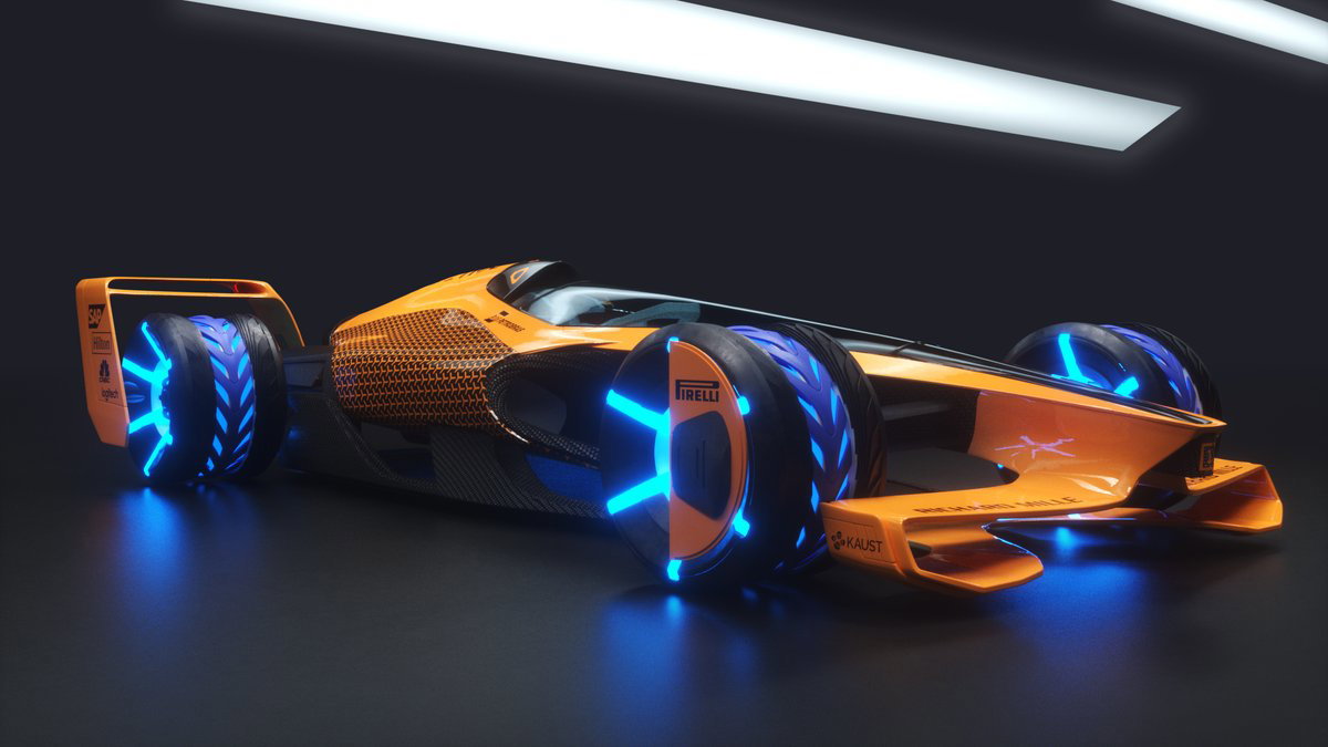 McLaren Applied Technologies' vision for all-electric F1 in 2050