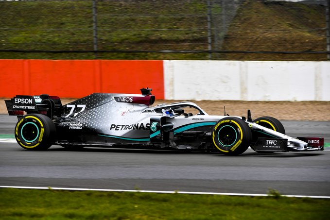 F1 world champion Lewis Hamilton drives Mercedes’ W11 for first time
