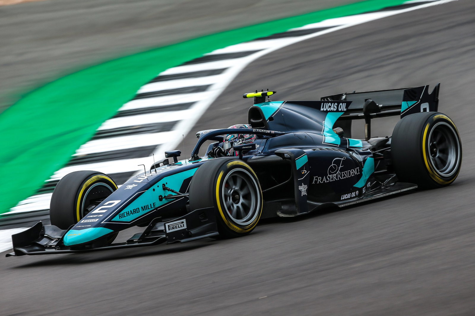 FIA F2 Silverstone - Feature Race Results