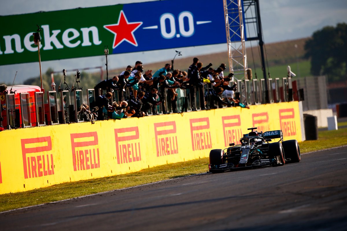 Lewis Hamilton claims 90th F1 win in crazy stop-start Tuscan GP