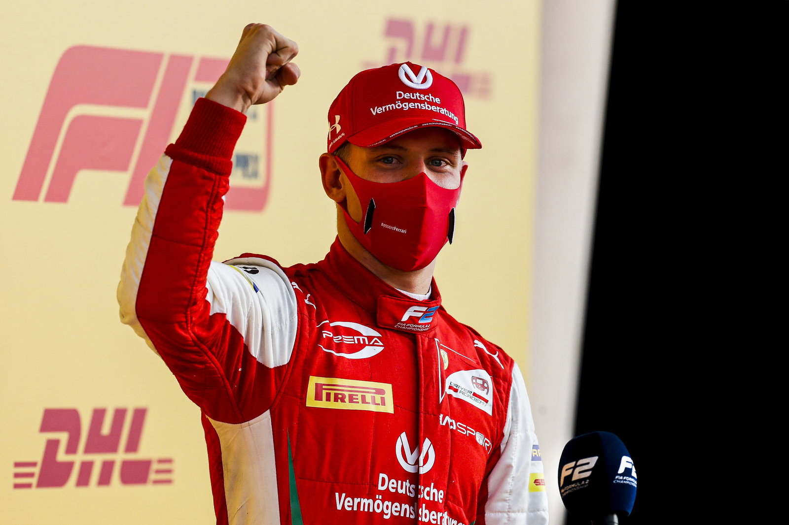 F1-bound Mick Schumacher “overwhelmed” to secure F2 title