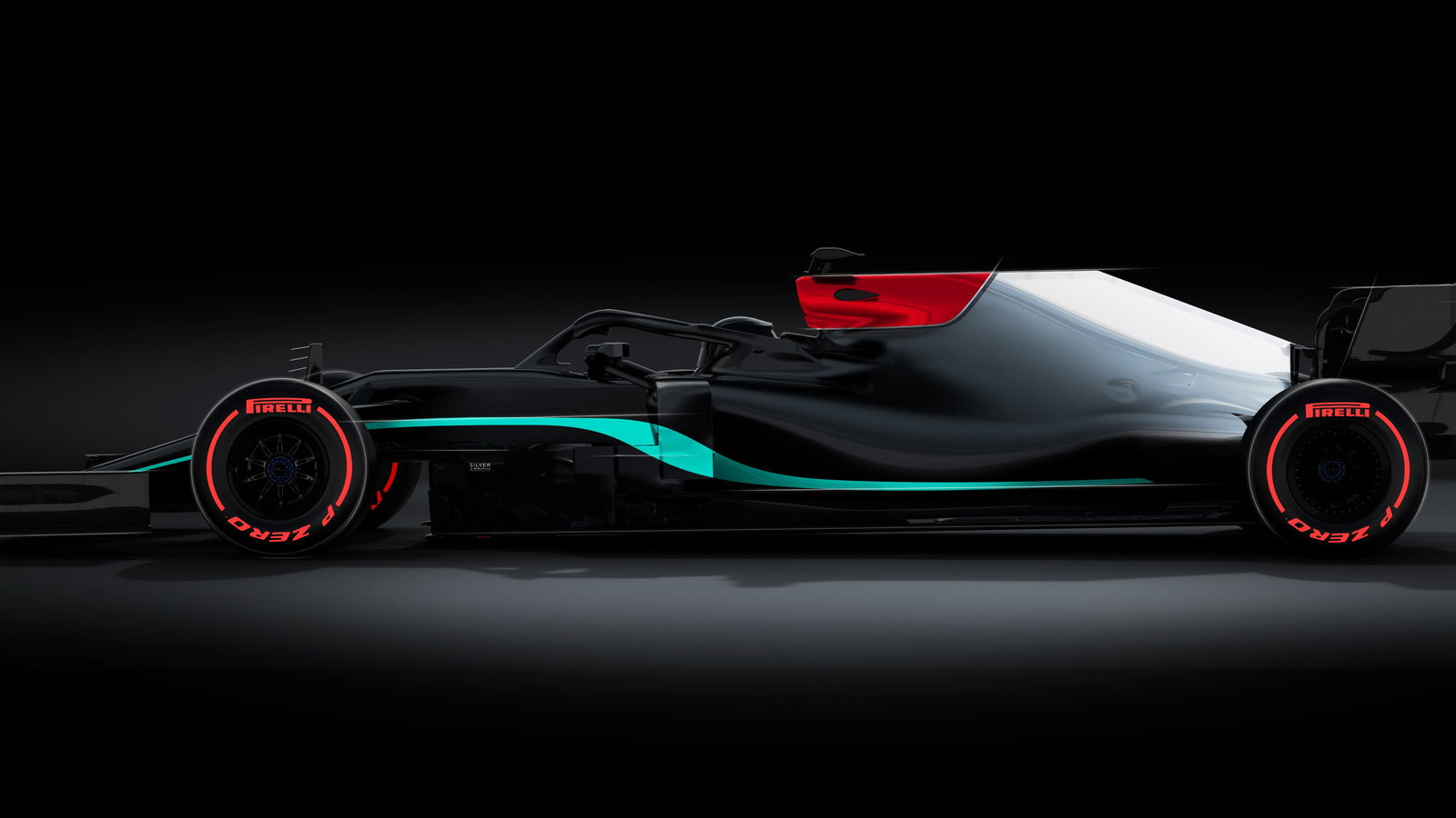Mercedes tease black and silver livery ahead of W12 F1 car launch