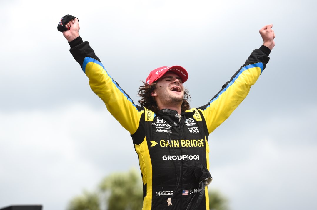 Ex-F1 driver Romain Grosjean claims stunning maiden IndyCar pole in third race