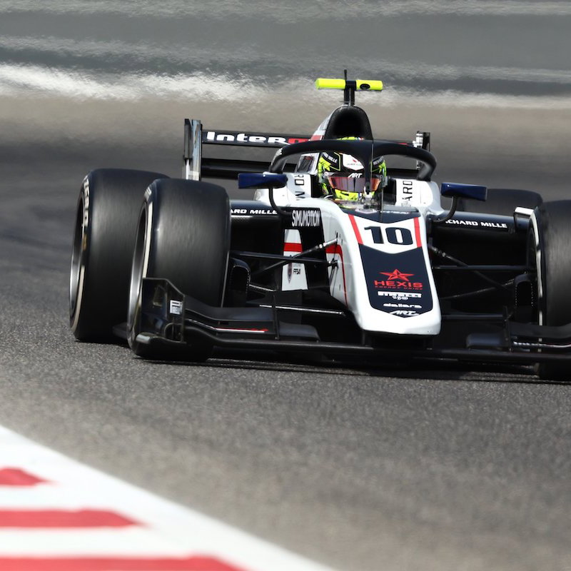 Felipe Drugovich fastest before sandstorm cancels final F2 test in Bahrain