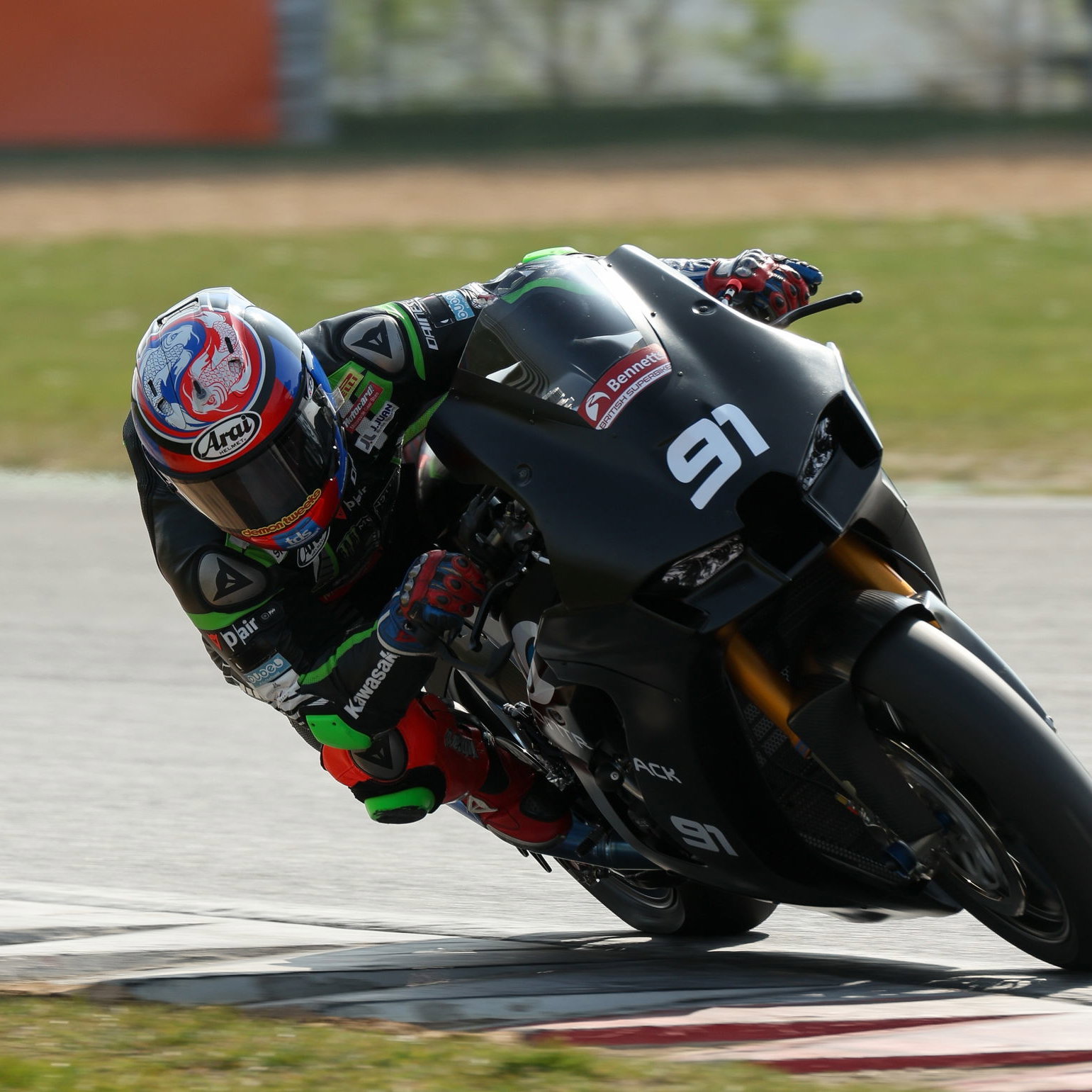 Leon Haslam Visiontrack Kawasaki BSB