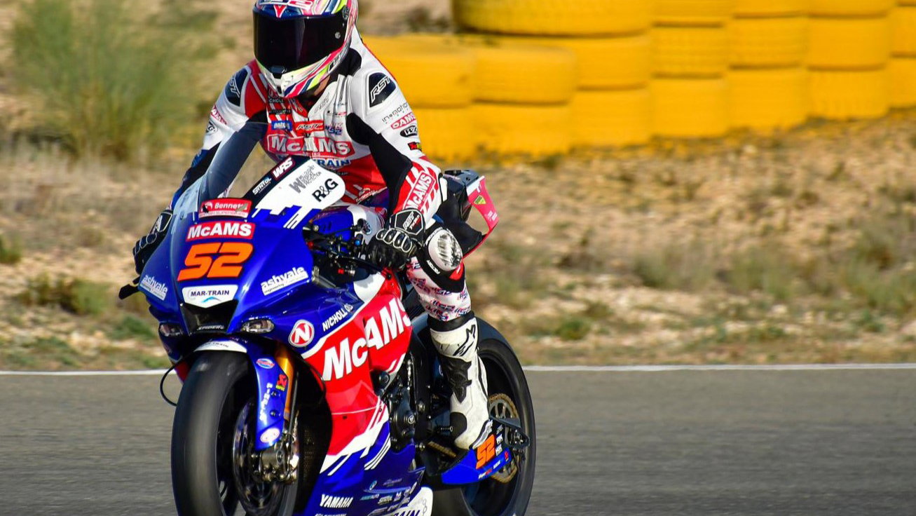 Danny Kent tests McAMS R1