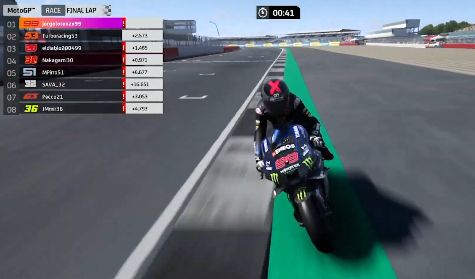 Pemenang MotoGP virtual Lorenzo: 'Ayo, lihat, teriak!'